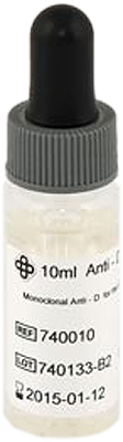 Anti-D negativní kontrola, monoklonální (10 x 10 ml)